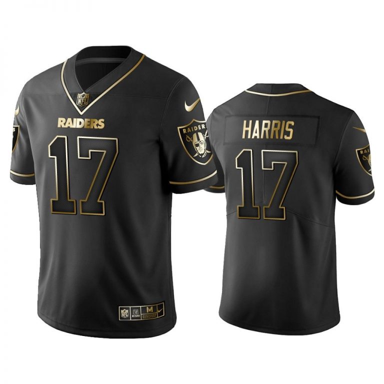 Men 2019 Golden Edition Vapor Untouchable Limited Oakland Raiders #17 Dwayne Harris Black Jersey