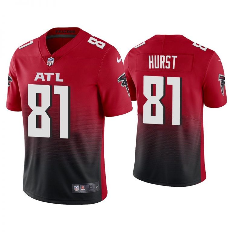 Men 2020 Hayden Hurst Atlanta Falcons Red 2nd Alternate Vapor Limited Jersey