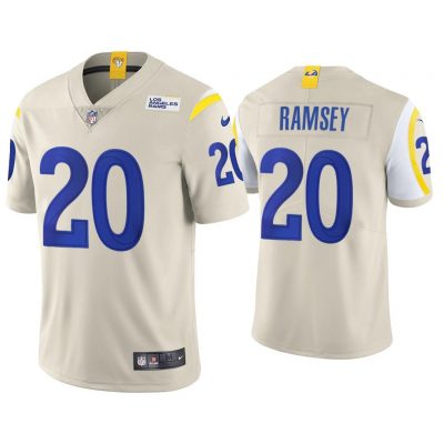 Men 2020 Jalen Ramsey Los Angeles Rams White Vapor Limited Jersey