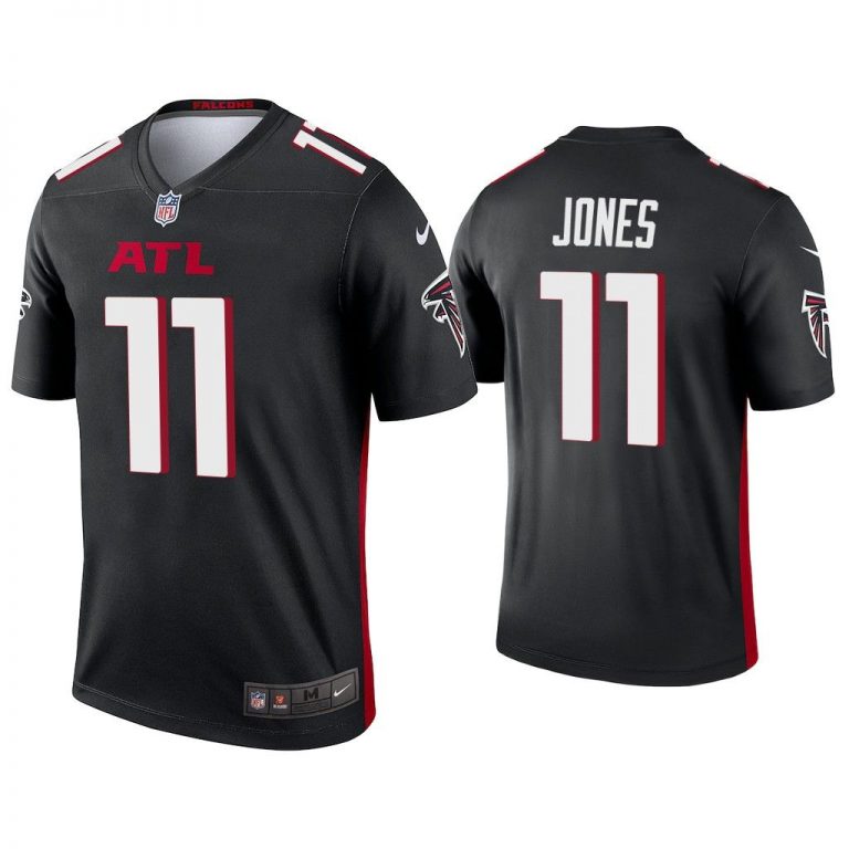 Men 2020 Julio Jones Atlanta Falcons Black Legend Jersey