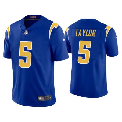 Men 2020 Tyrod Taylor Los Angeles Chargers Royal 2nd Alternate Vapor Limited Jersey