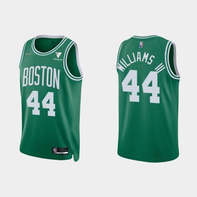 Men 2021/22 Celtics 75th Anniversary Diamond Robert Williams III Kelly Green Jersey Icon