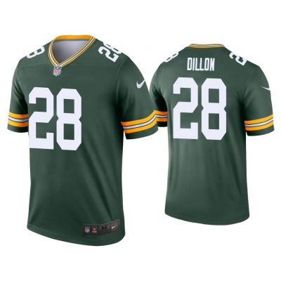Men A. J. Dillon Green Bay Packers Green Legend Jersey