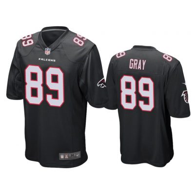 Men Alex Gray #89 Atlanta Falcons Black Alternate Game Jersey