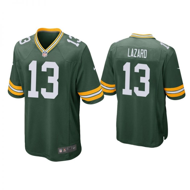 Men Allen Lazard Green Bay Packers Green Game Jersey