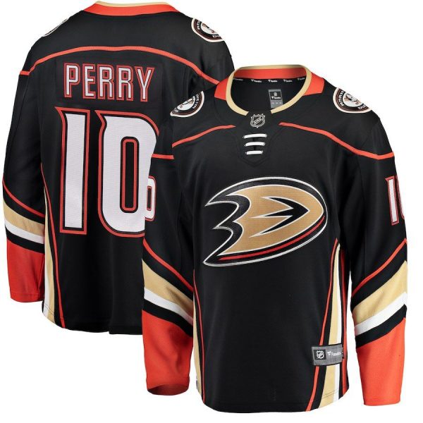 Men Anaheim Ducks Corey Perry Black Breakaway Player Jersey