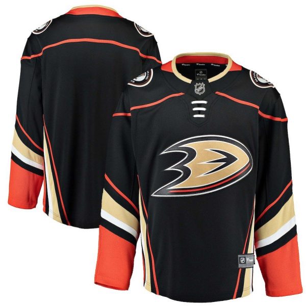 Men Anaheim Ducks White Breakaway Away Jersey