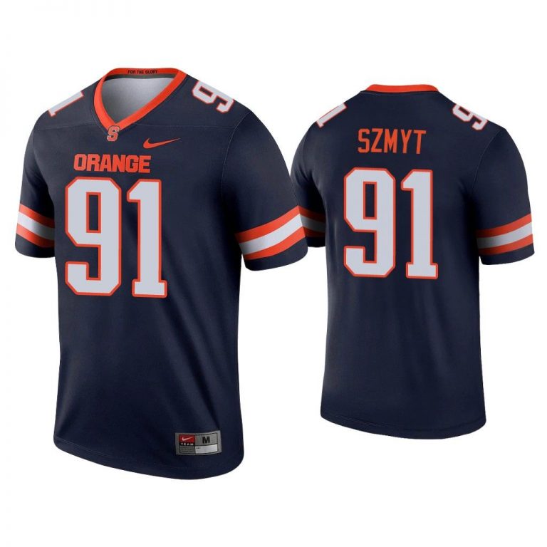 Men Andre Szmyt Syracuse Orange Navy Legend Jersey