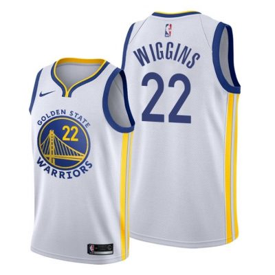 Men Andrew Wiggins Golden State Warriors #22 2019-20 Association Jersey - White