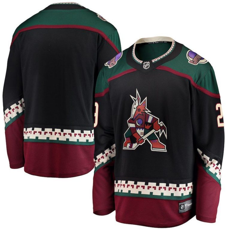 Men Arizona Coyotes Black Alternate Breakaway Jersey