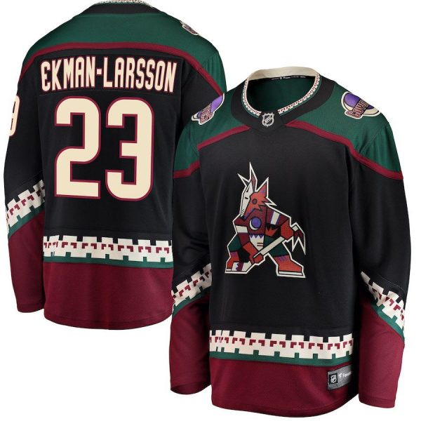 Men Arizona Coyotes Oliver Ekman-Larsson Maroon Breakaway Player Jersey