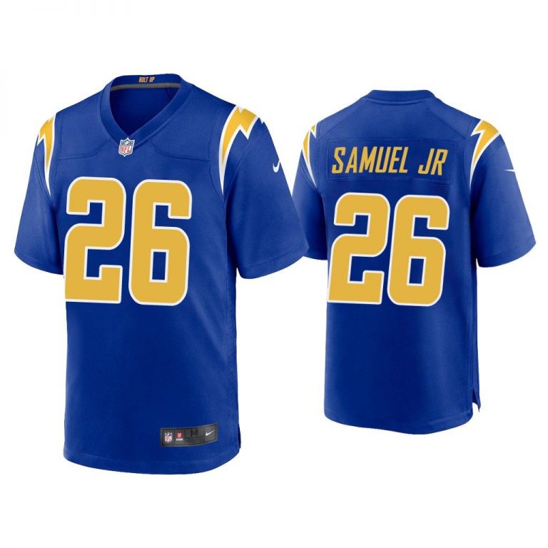 Men Asante Samuel Jr. Los Angeles Chargers Royal Alternate Game Jersey