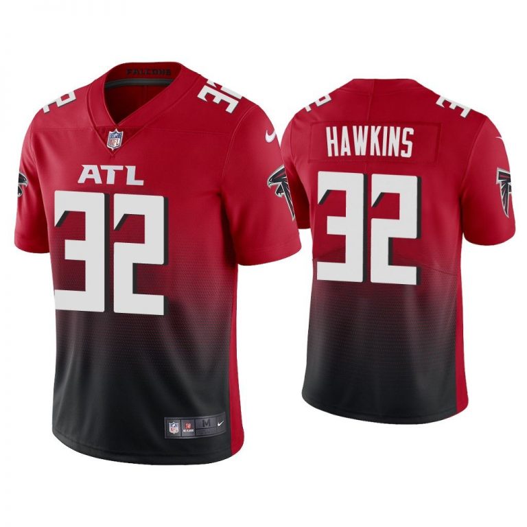 Men Atlanta Falcons Jaylinn Hawkins Vapor Limited Red Jersey
