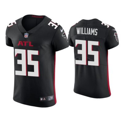 Men Avery Williams Atlanta Falcons Black Vapor Elite Jersey