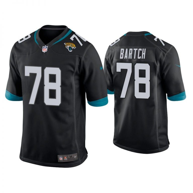 Men Ben Bartch Jacksonville Jaguars Black Game Jersey