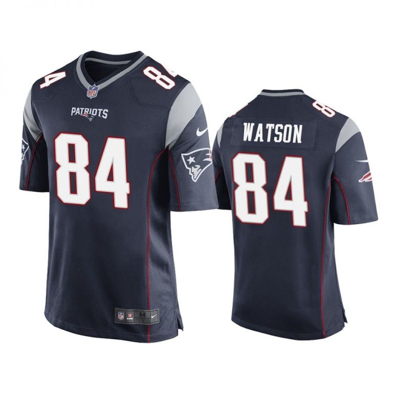 Men Benjamin Watson New England Patriots Navy Game Jersey