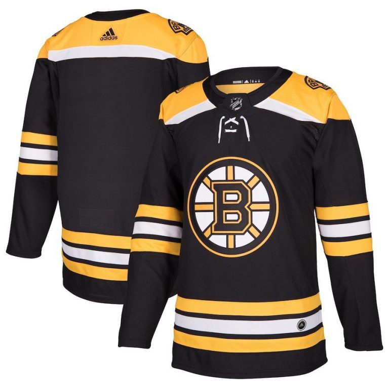 Men Boston Bruins White Away Blank Jersey