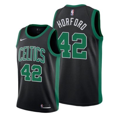 Men Boston Celtics #42 Al Horford Black Statement Edition Jersey 2021 Trade