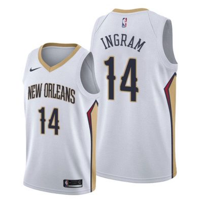 Men Brandon Ingram New Orleans Pelicans #14 Men 2019-20 Association Jersey