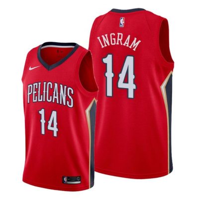 Men Brandon Ingram New Orleans Pelicans #14 Men 2019-20 Statement Jersey