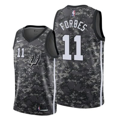 Men Bryn Forbes #11 Spurs Camo City Edition Jersey