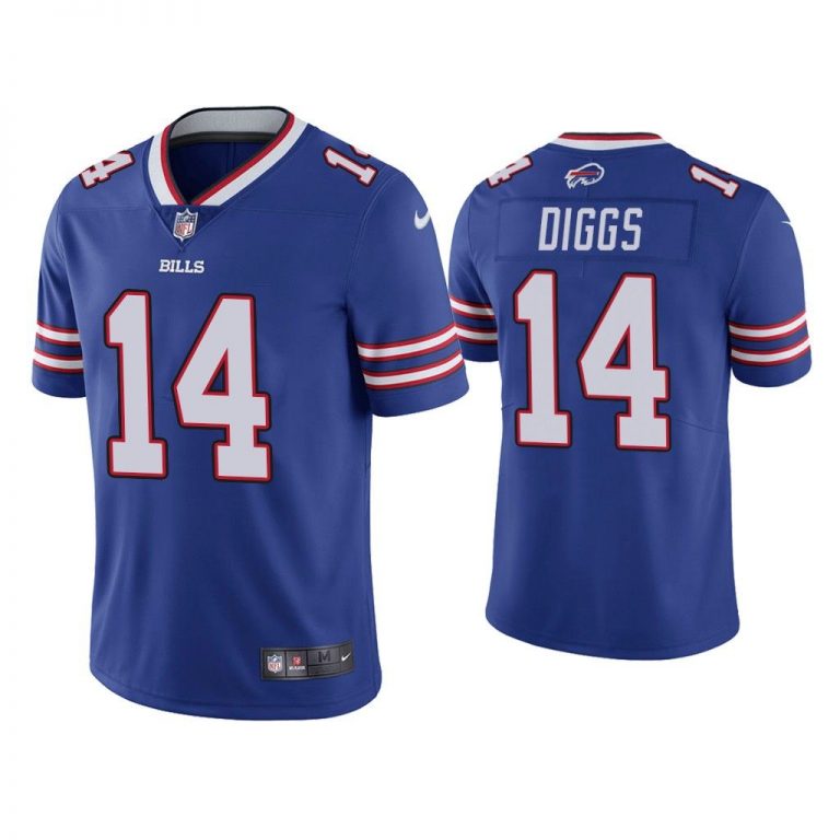 Men Buffalo Bills Stefon Diggs Vapor Limited Royal Jersey