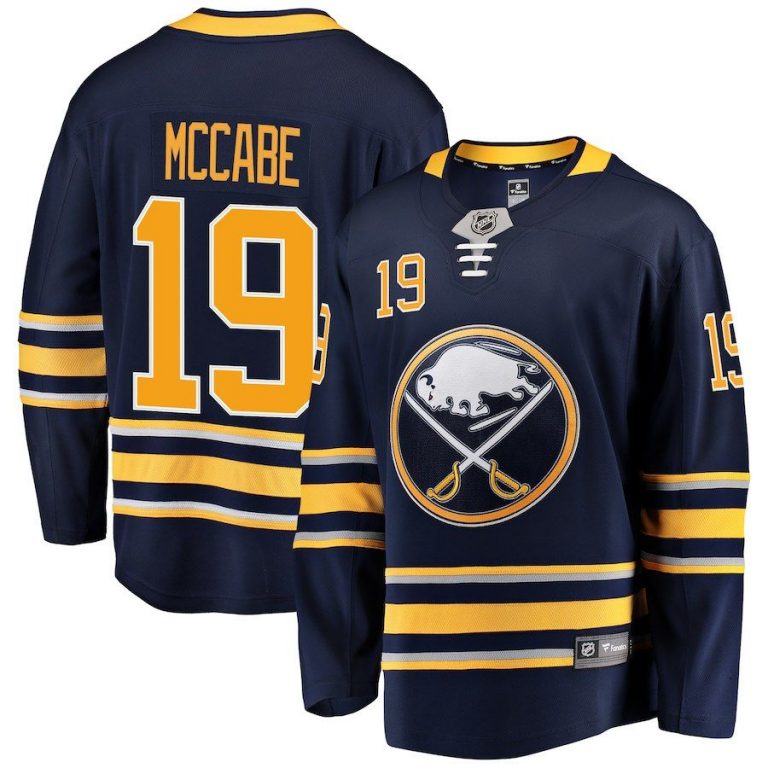 Men Buffalo Sabres Jake McCabe Navy Breakaway Player Jersey