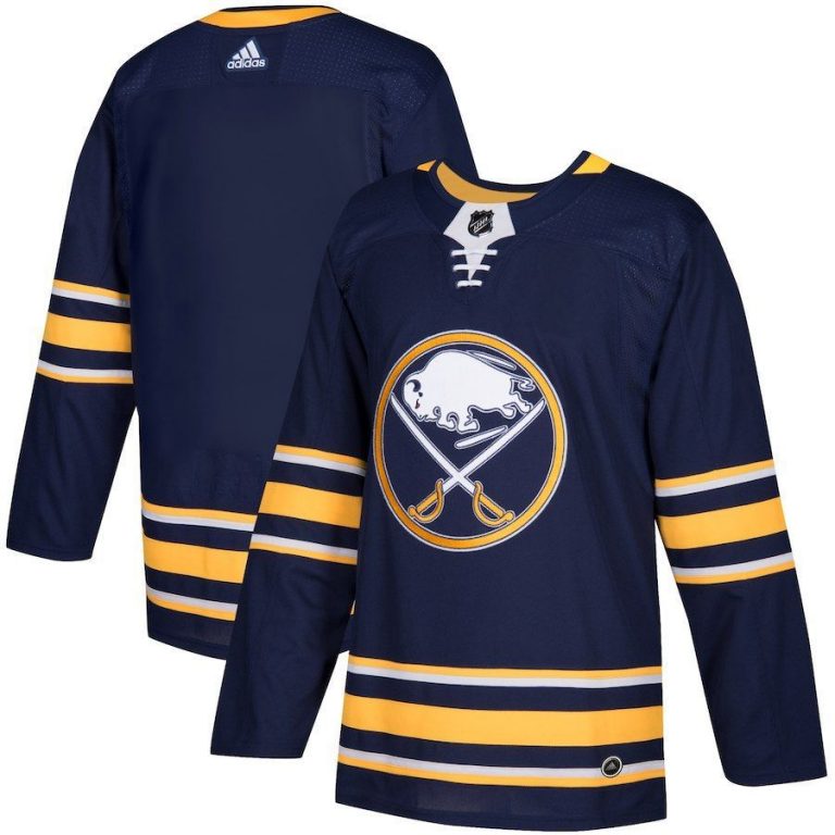 Men Buffalo Sabres Navy Home Blank Jersey