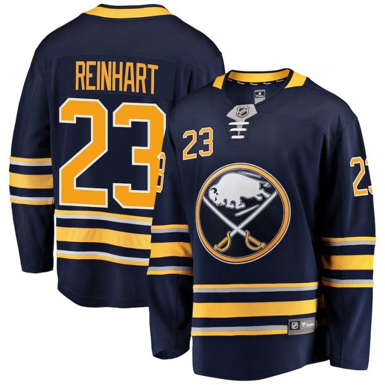 Men Buffalo Sabres Sam Reinhart Navy Breakaway Player Jersey