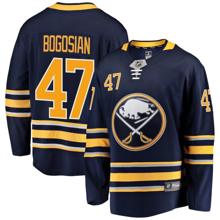 Men Buffalo Sabres Zach Bogosian Navy Breakaway Player Jersey