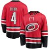 Men Carolina Hurricanes Haydn Fleury Red Breakaway Player Jersey