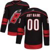 Men Carolina Hurricanes Red Custom Jersey