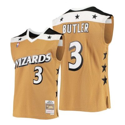 Men Caron Butler Wizards #3 2007-08 Hardwood Classics Jersey