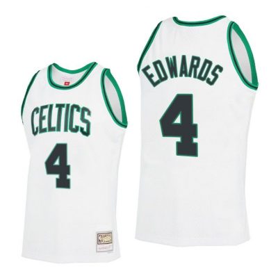 Men Carsen Edwards Boston Celtics White 2021 Reload 2.0 Jersey Throwback