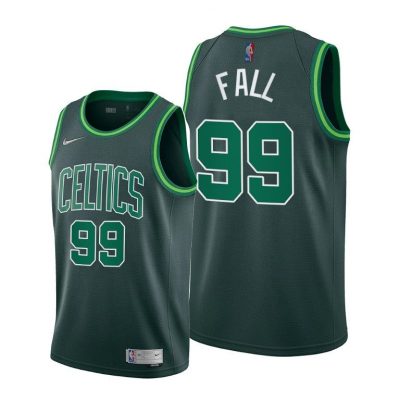 Men Celtics #99 Tacko Fall Green 2020-21 Earned Edition Jersey