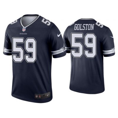 Men Chauncey Golston Dallas Cowboys Navy Legend Jersey