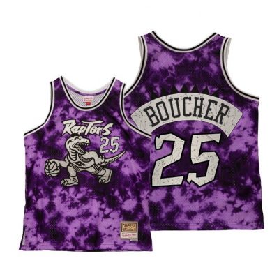 Men Chris Boucher Toronto Raptors Galaxy Constellation Men Purple Jersey