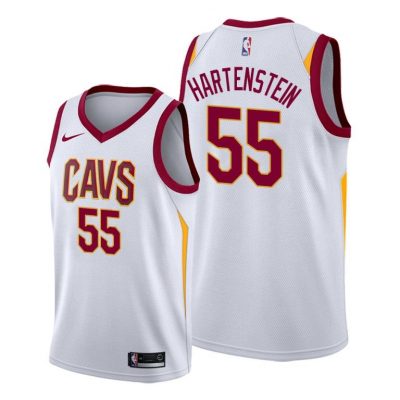 Men Cleveland Cavaliers #55 Isaiah Hartenstein White 2021 Association Edition Jersey Swingman