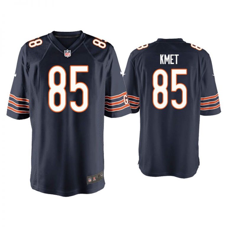 Men Cole Kmet Chicago Bears Navy Game Jersey