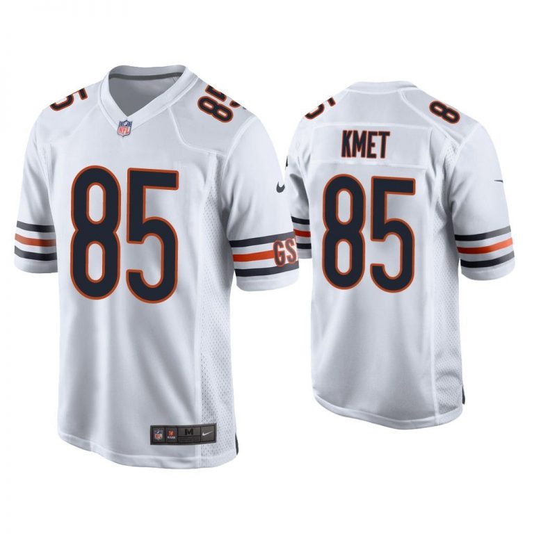 Men Cole Kmet Chicago Bears White Game Jersey