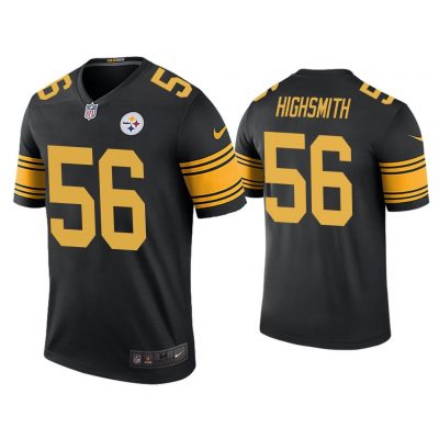 Men Color Rush Legend Alex Highsmith Pittsburgh Steelers Black Jersey