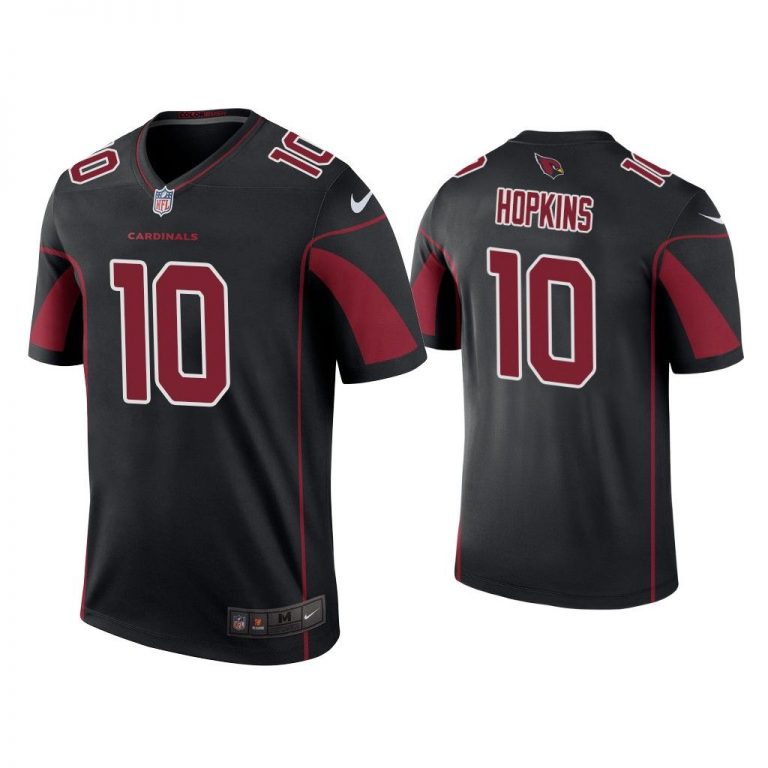 Men Color Rush Legend DeAndre Hopkins Arizona Cardinals Black Jersey