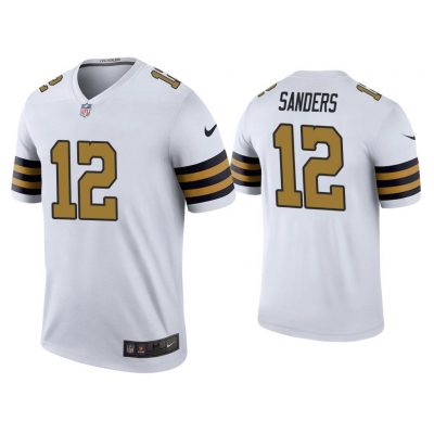 Men Color Rush Legend Emmanuel Sanders New Orleans Saints White Jersey