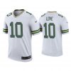 Men Color Rush Legend Jordan Love Green Bay Packers White Jersey