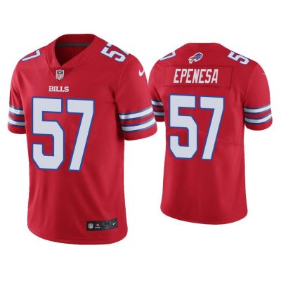 Men Color Rush Limited A.J. Epenesa Buffalo Bills Red Jersey