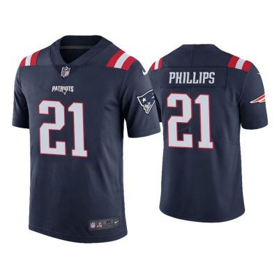 Men Color Rush Limited Adrian Phillips New England Patriots Navy Jersey