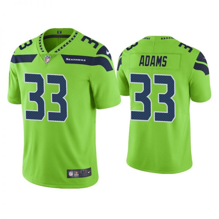 Men Color Rush Limited Jamal Adams Seattle Seahawks Green Jersey