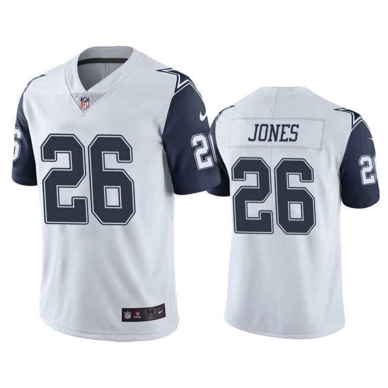 Men Color Rush Limited Josh Jones Dallas Cowboys White Jersey