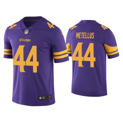 Men Color Rush Limited Josh Metellus Minnesota Vikings Purple Jersey