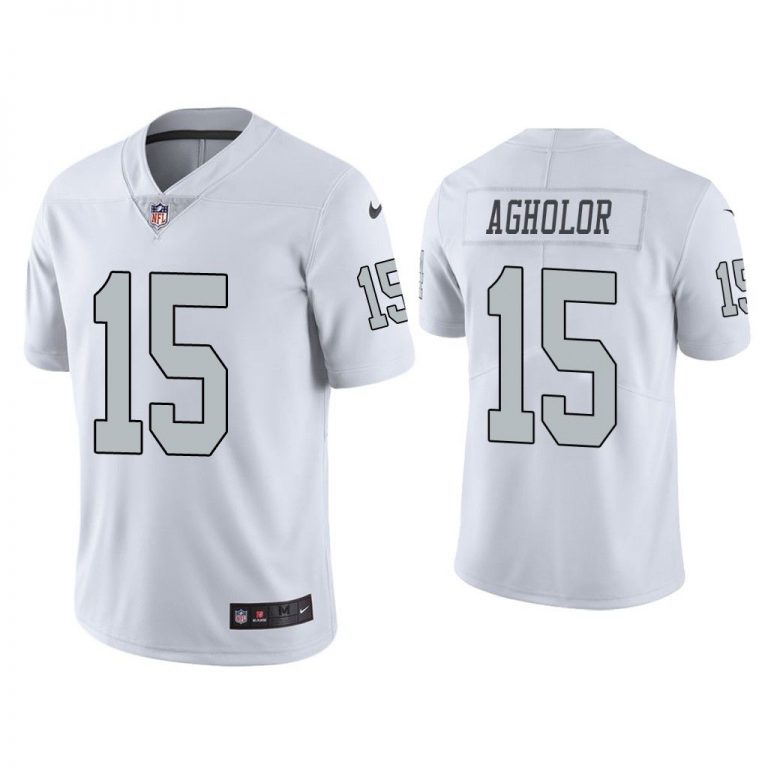 Men Color Rush Limited Nelson Agholor Las Vegas Raiders White Jersey